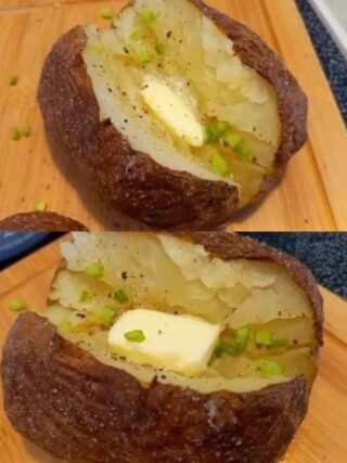 This is the fastest way to make baked potatoes, ready in minutes.