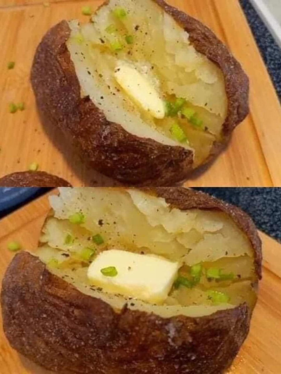 This is the fastest way to make baked potatoes, ready in minutes.