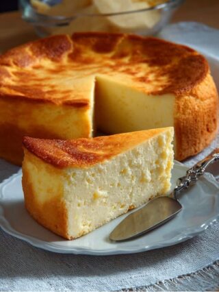 Super Creamy Burnt Cheesecake