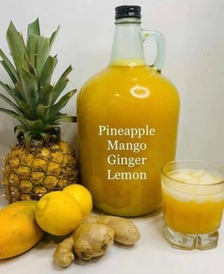 Pineapple Mango Ginger Lemon Detox Juice: Cleanse Your Liver, Improve Digestion, and Boost Immunity Naturally