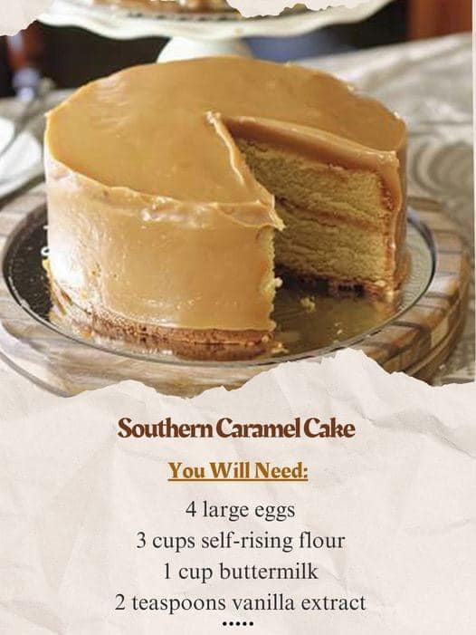 Southern Caramel Cake