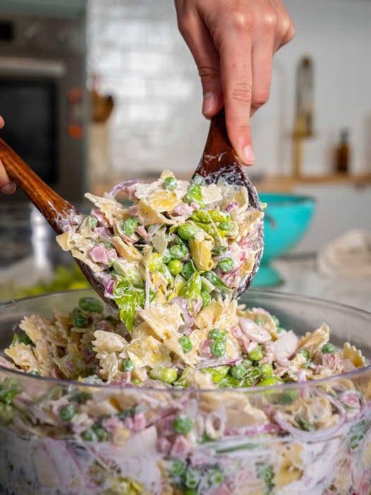 Best Layered Spring Pasta Salad