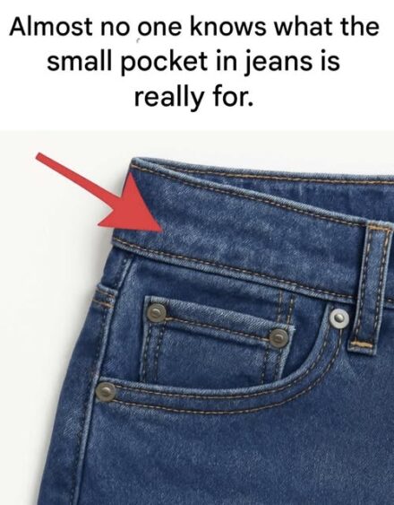 Most people don’t know what the small pocket in jeans is for.