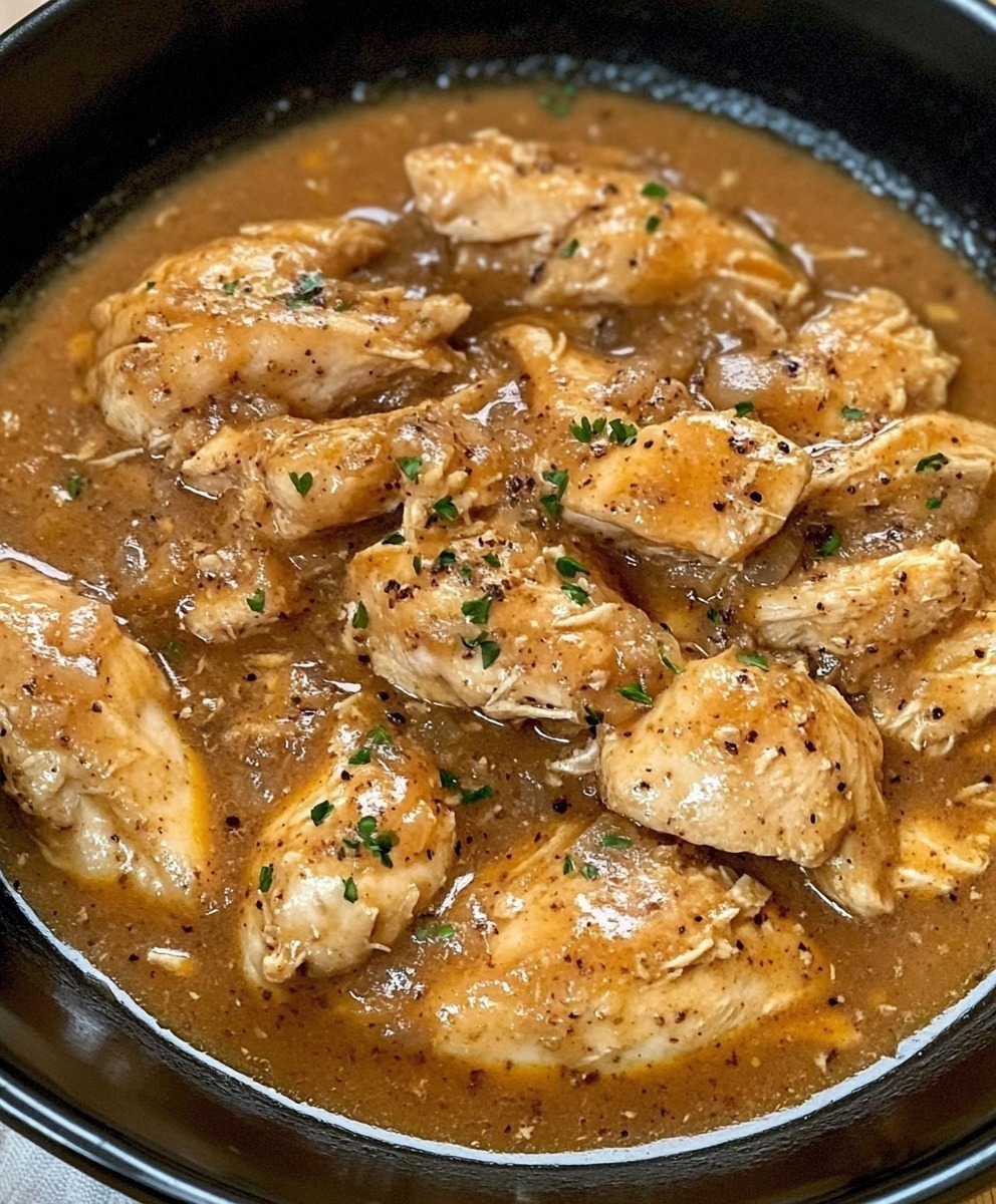 Slow Cooked Chicken & Gravy!!!