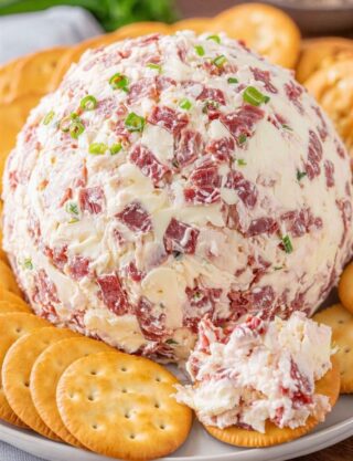 Creamed Chipped Beef Cheese Ball