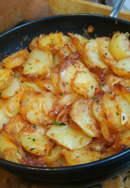 Fried Potatoes and Onions