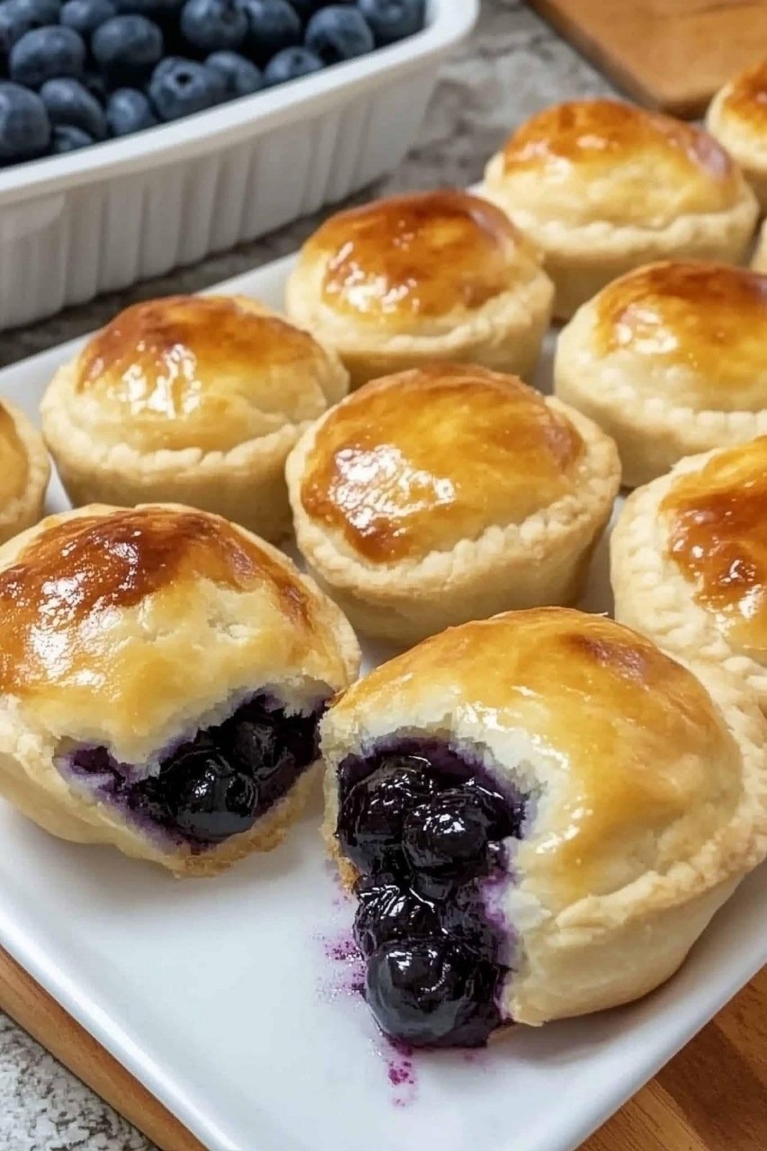 Blueberry Pie Bombs: The Sweetest Bite-Sized Dessert You’ll Ever Make