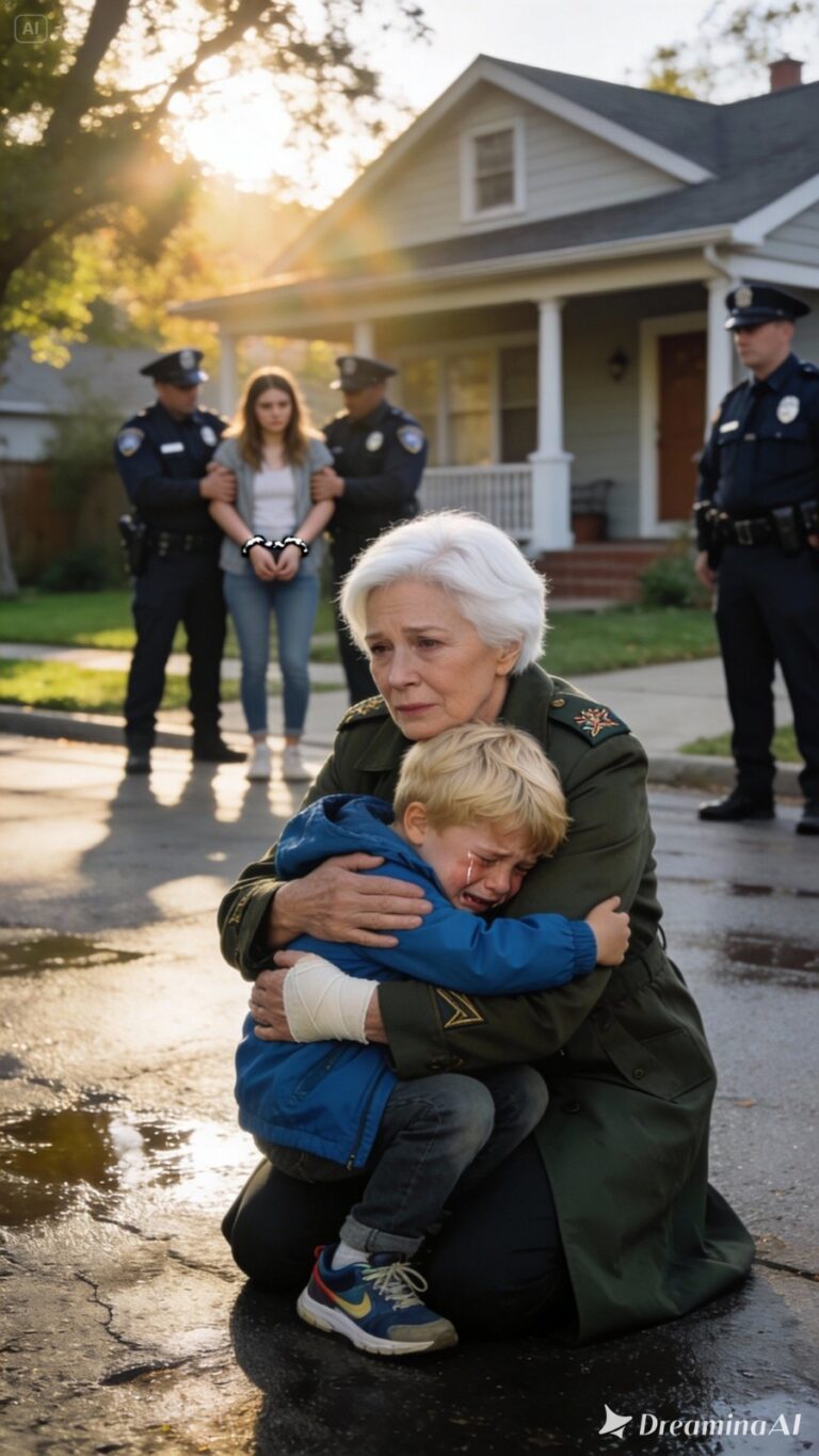 At dinner, his mother made me eat standing in the kitchen