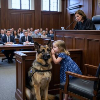 3-Year-Old Speaks to Police Dog in Court — No One Was Prepared for Her Words