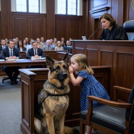 3-Year-Old Speaks to Police Dog in Court — No One Was Prepared for Her Words