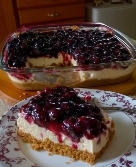 Fresh Blueberry Cheesecake