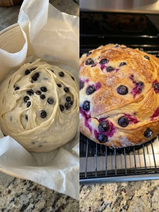 Blueberry Cream Cheese Loaf