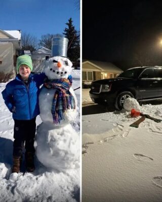 My Son Built Snowmen All Winter. Our Neighbor Kept Destroying Them Until a Child’s Quiet Lesson Changed Everything