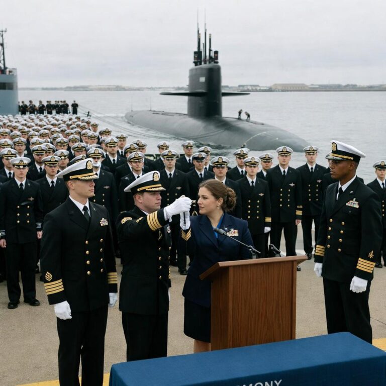 They Tore Off Her Insignia In Front Of 5,000 Sailors – Until A Phantom Submarine Surfaced Just For Her