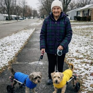 My Neighbor Called My Rescue Dogs ‘Disgusting’ and Told Me to Get Rid of Them – I’m 75, and She Learned a Lesson Real Fast