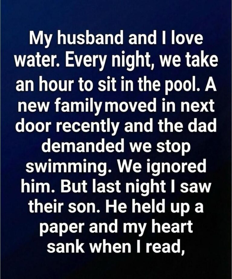 A Quiet Nighttime Pool Routine Became a Lesson in Neighborly Understanding