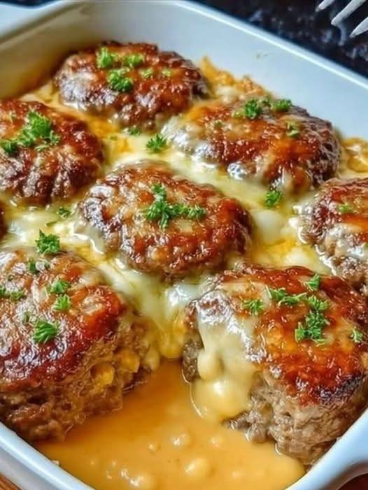 Amish Hamburger Steak Bake