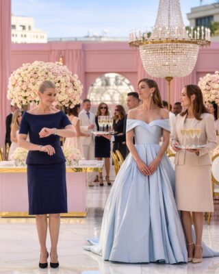 At my son’s engagement party, I arrived as the CEO who owned the resort — but his fiancée’s family saw my simple navy dress and quietly sat me with the kitchen staff.