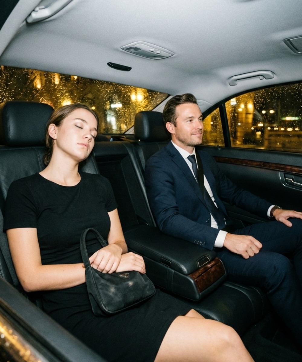 The poor student got into the wrong car, unaware that it belonged to a billionaire