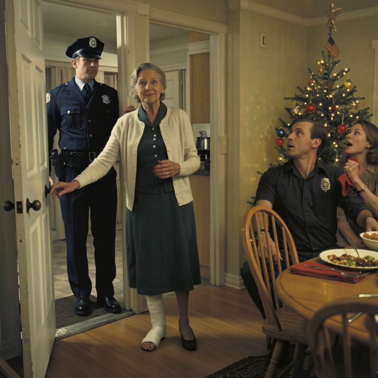 I arrived at Christmas dinner limping, my foot in a cast. Days earlier, my daughter-in-law had pushed me on purpose.