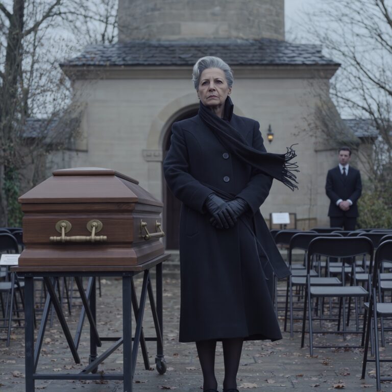 At my husband’s funeral, no one came except me. Our children chose parties over their father’s final goodbye.