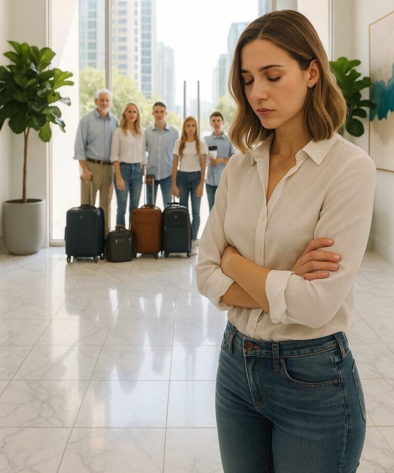 Apenas tres días después de mudarnos a nuestra nueva casa, mi esposo llevó a toda su familia a registrar las huellas dactilares, así que vendí la casa y dije algo que lo dejó sin palabras.