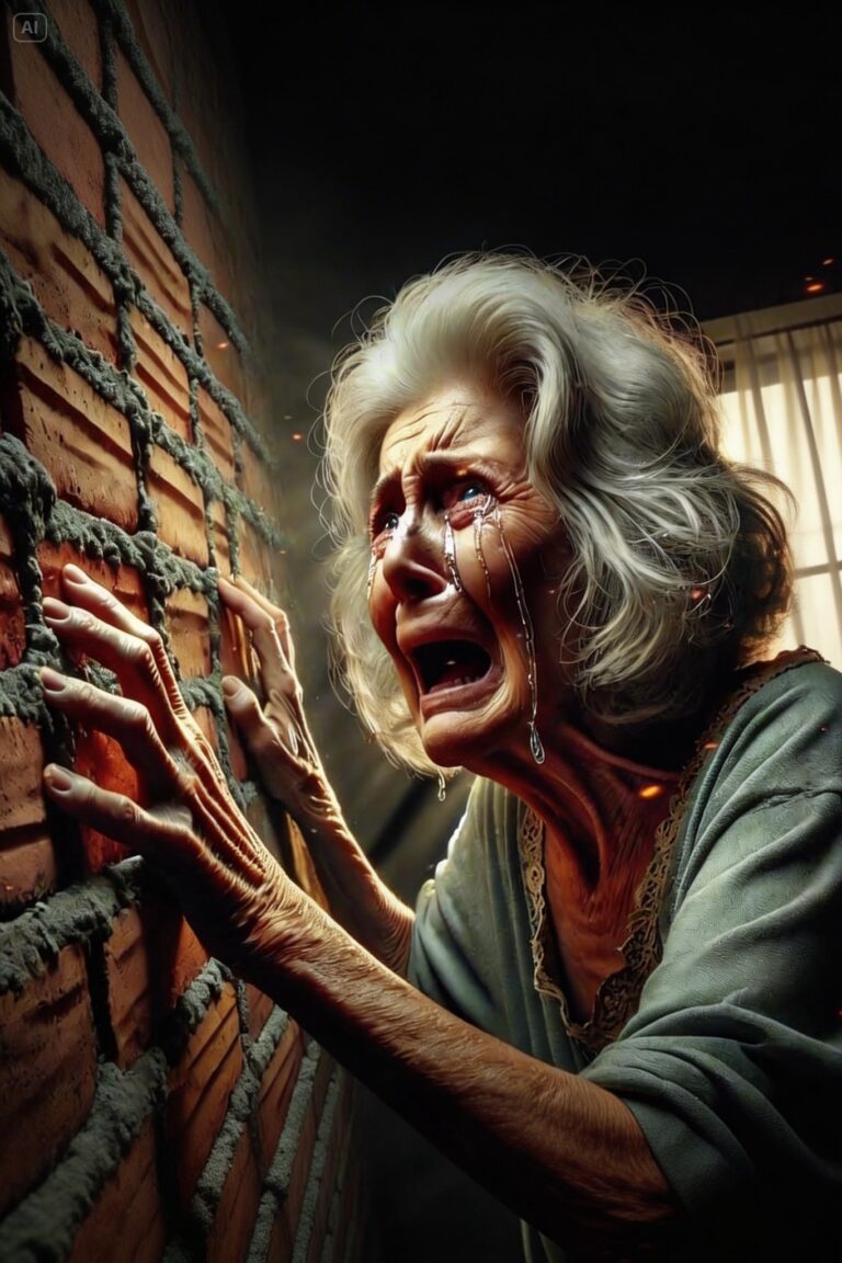 SU HIJA LA ENCERRÓ EN UN SÓTANO Y LO SELLÓ CON LADRILLOS… PERO 10 AÑOS DESPUÉS ELLA TOCÓ LA PUERTA…