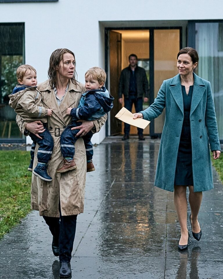 El marido echó a patadas a su esposa e hijos, pero su amante los persiguió, le dio a la esposa 10.000 dólares y le susurró al oído: «Vuelve en tres días, te espera una sorpresa…»