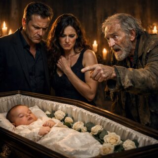 LA IBAN A ENTERRAR… PERO UN MENDIGO GRITÓ SU NOMBRE Y TODO CAMBIÓ…