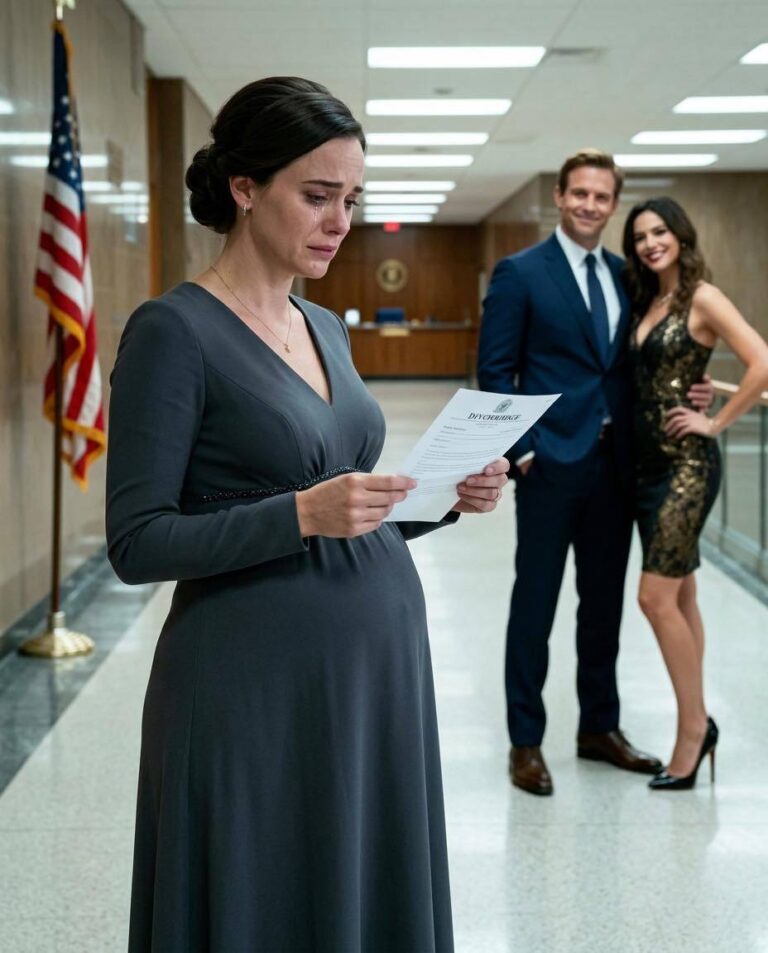 Mi marido se divorció de mí, se volvió a casar con su amante cuando yo tenía nueve meses de embarazo y me dijo: «No podía seguir con una mujer con una barriga tan grande como la tuya». No sabía que mi padre era dueño de una empresa valorada en 40 millones de dólares.