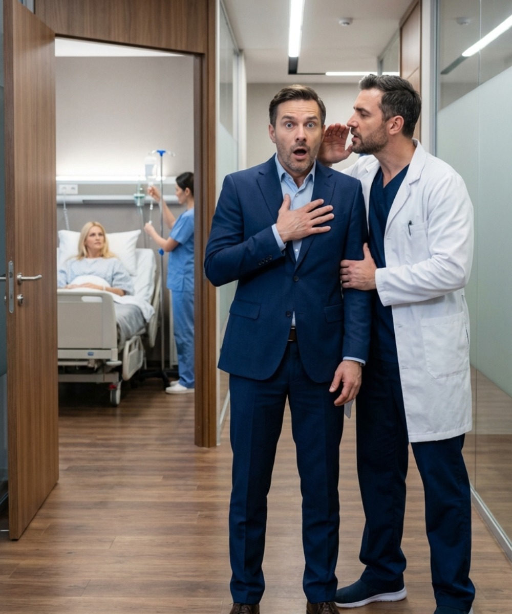 “Eché a mi esposa embarazada de casa por otra mujer, convencido de que elegía una vida mejor. Meses después, pagué una fortuna en una clínica privada para dar la bienvenida a mi hijo al mundo. Pero el mismo día que nació, un médico me agarró del brazo y susurró: ‘Señor… este niño no es el milagro que crees.’ Lo que descubrí después destrozó todo lo que creía tener.”