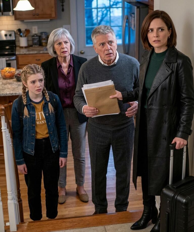 Mis padres intentaron echar a mi hija de su propia casa con una simple y cruel nota, alegando que “necesitaban espacio” para mi sobrino. Esperaban que ella desapareciera en silencio y que yo lo aceptara desde la distancia