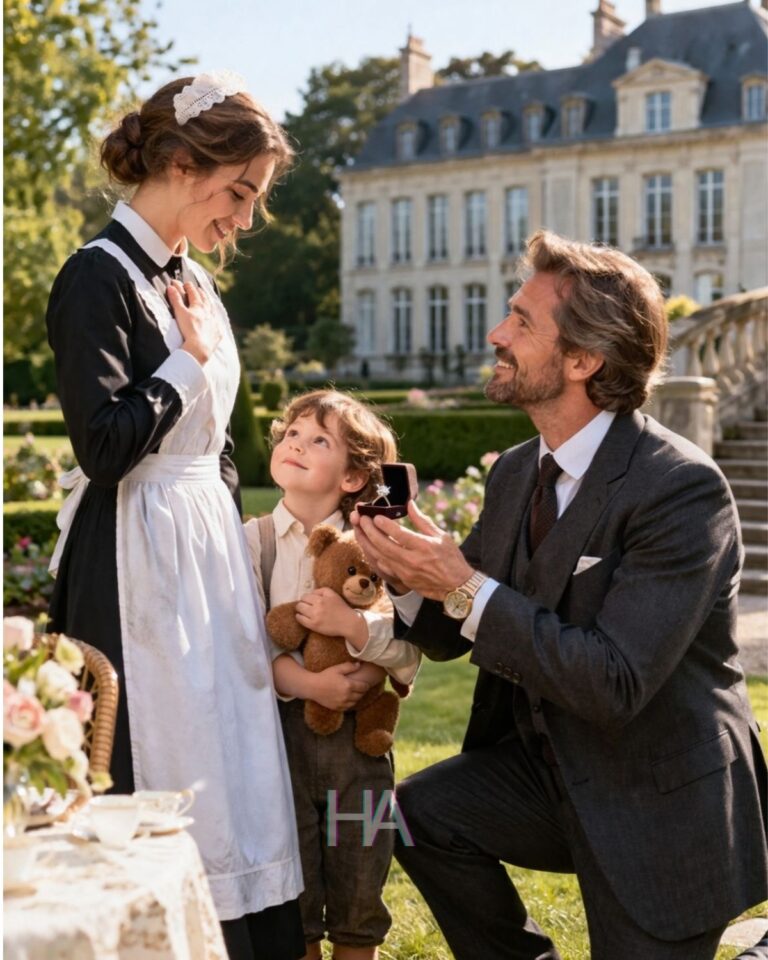 The Quiet Housemaid Taught the Magnate’s Broken Son to Laugh Again — But the Night He Called You “Mom,” the Entire Mansion Changed Forever