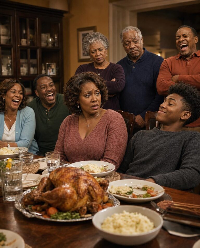 My sister’s son spit into my plate at dinner and said, “Dad says you deserve it.” Everyone laughed. I quietly got up and left. That night