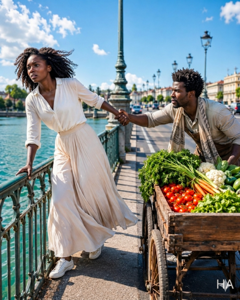 He Saved Her on a Bridge Without Knowing She Was a Millionaire… Then She Changed His Life in a Way He Never Saw Coming