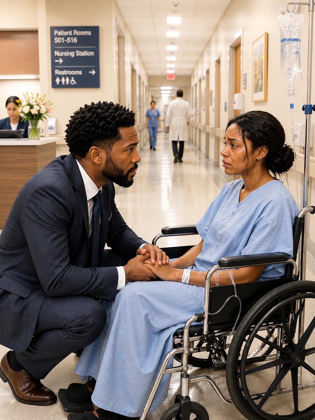 Two months after the divorce, I was sh0cked to see my ex-wife wandering aimlessly in the hospital. When I learned the truth, I completely collapsed