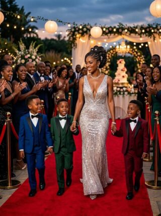 I took my 4-year-old triplets to my millionaire ex-husband’s wedding and his family’s reaction was chilling.