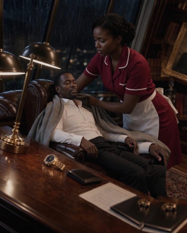 The Billionaire Pretended to Be Asleep to Test the Maid — But What She Did Next Shattered the Wall Around His Heart