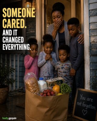 My Four Children and I Were Hardly Surviving – Until Someone Started Leaving Food Outside Our Door