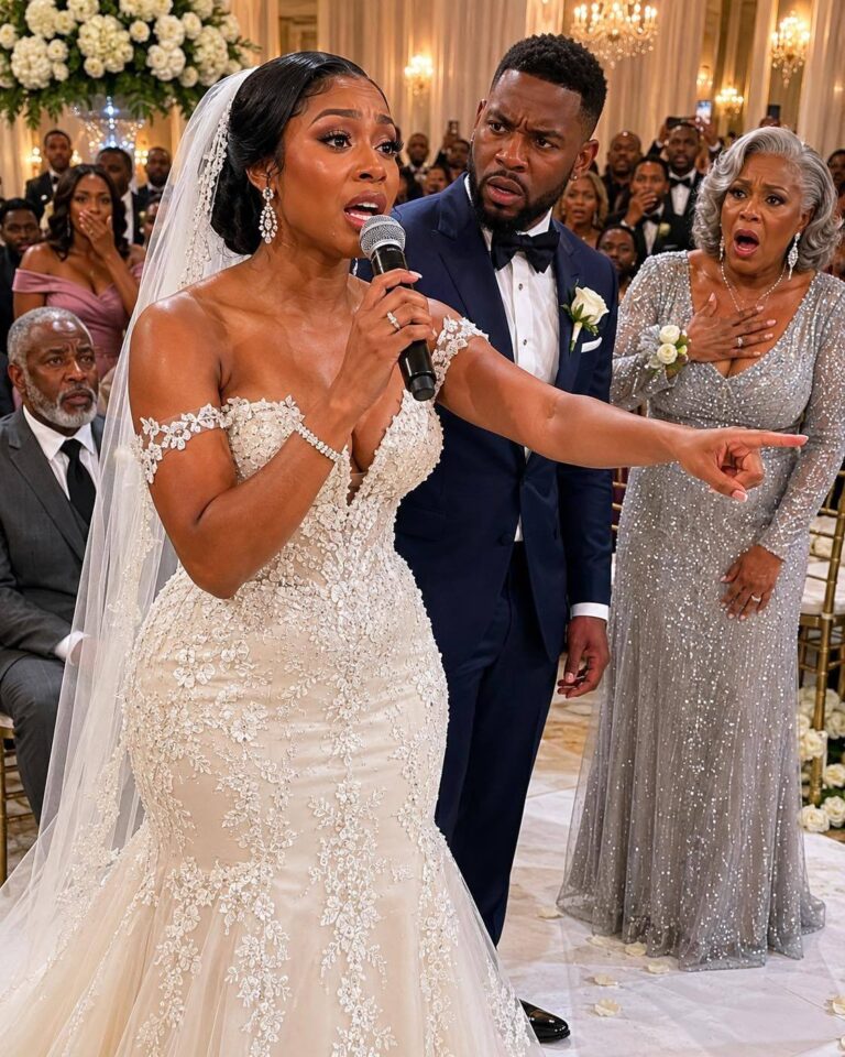 An hour before the wedding, I overheard my fiancé whispering to his mother, “I don’t care about her – I only want her money.” I wiped away my tears, walked up to the altar, and instead of saying “I d