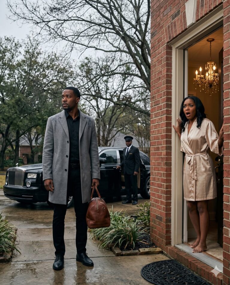My Wife Threw Me Out Because I Was ‘Broke’—She Froze When a Rolls Royce Pulled Up