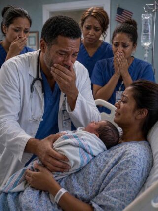 She Arrived At The Hospital To Deliver Her Baby, But The Doctor Broke Down In Tears The Moment He Saw The Newborn…