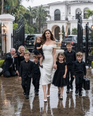 My father-in-law threw me and my six children out in the rain for “not being real family”—until I revealed the name on the deed and turned the entire situation upside down