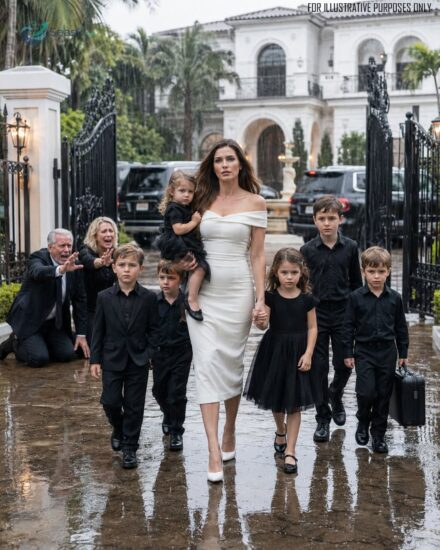 My father-in-law threw me and my six children out in the rain for “not being real family”—until I revealed the name on the deed and turned the entire situation upside down
