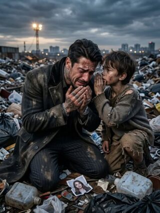 The Mafia Boss Was Kneeling in Tears for His Missing Daughter—Then a Homeless Boy Whispered, “She’s in the Dump”