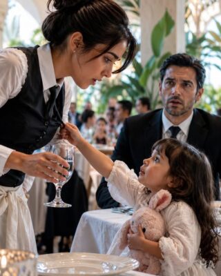For a moment, the only sound in the private dining…