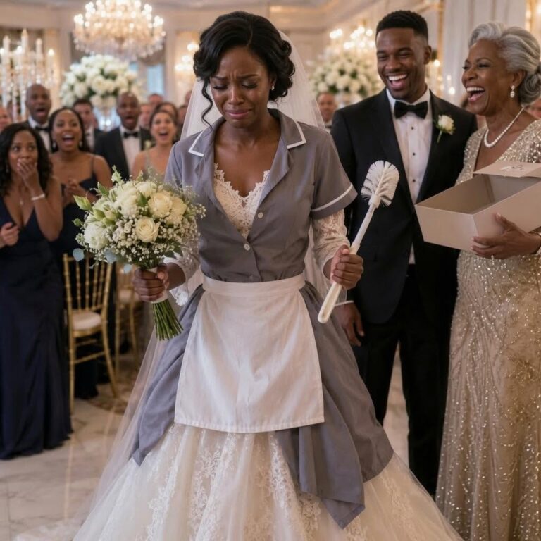 My Daughter’s Mother-in-Law Gave Her a Maid’s Uniform at Her Wedding — Then She Opened My Gift and Everything Changed