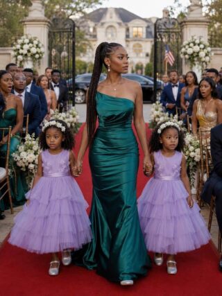 A Wealthy Man Invited His “Poor” Ex-Wife to His Grand Wedding to Humil:iate Her — But Everything Stopped When She Stepped Out of a Luxury Car with Twin Children and Said Words That Halted the Ceremony