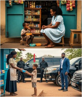 Poor Lady Fed A Homeless Boy Every Day, One Day, 4 Luxurious Cars Came Looking for Him