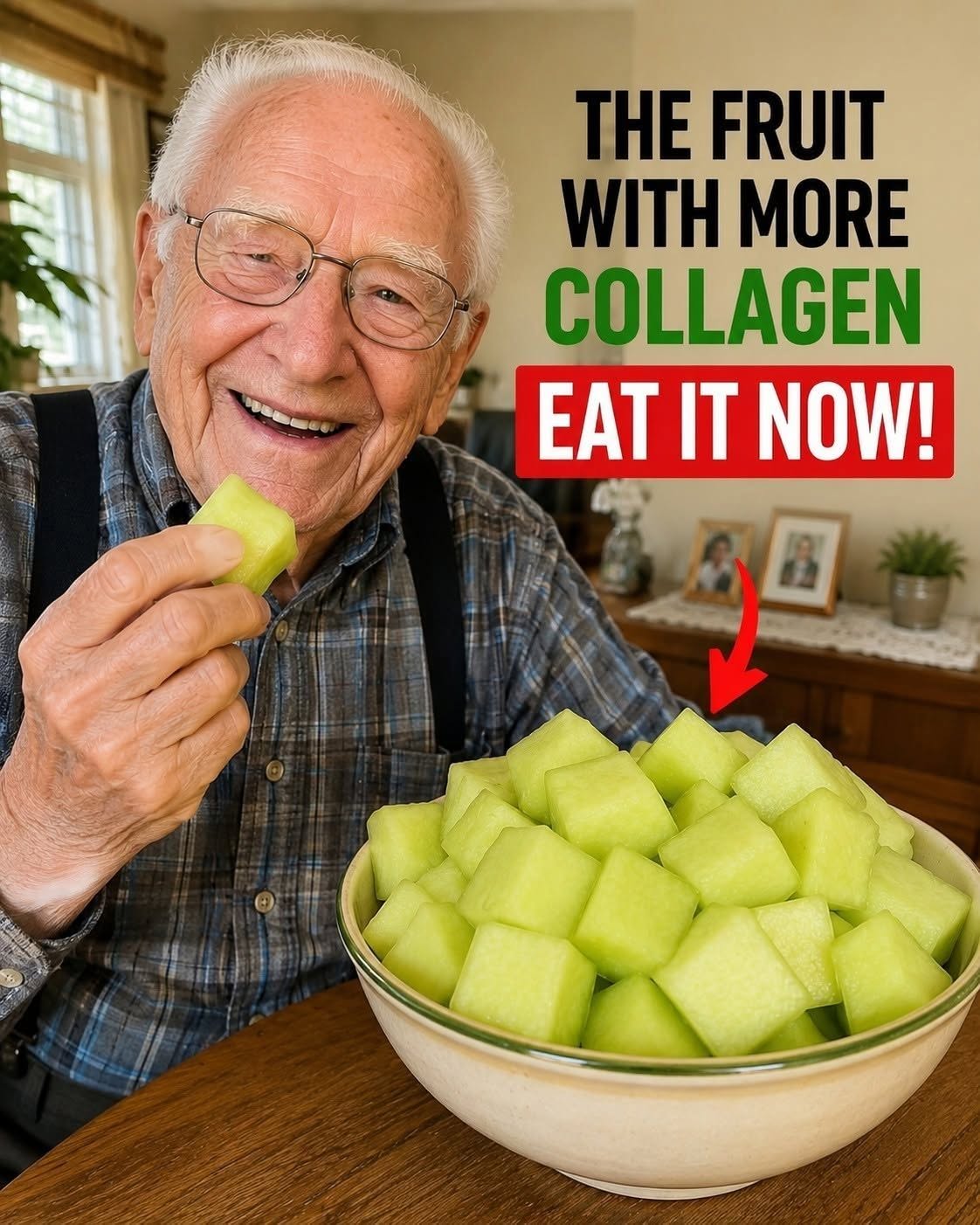 Stronger legs and knees! Fruits with more collagen that eliminate joint weakness.